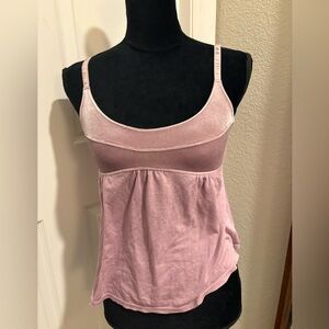 Victoria's Secret Soft Pink Velvet Camisole